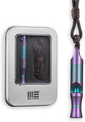 WeKnife Emergency Whistle Survival Loud, Titanium Outdoor Safety Whistle by WeKnife