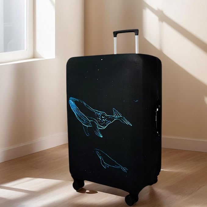 WUJIAONIAO Travel Luggage Cover Spandex Suitcase Protector Washable Baggage - Image 7
