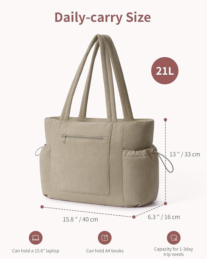 ECOHUB Tote Bag for Women, Work Tote Bags - Image 7