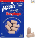 Mack's Ultra Soft Foam Earplugs, 3 Pair by Macks