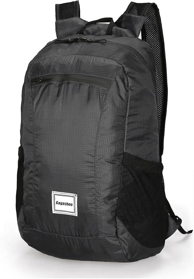 Small Foldable Hiking Daypack Packble Skin Casual Backpack Camping Cycling by GagashooHikingBackpack