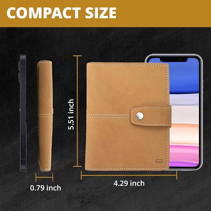 GARZINI Passport Holder with AirTag, Passport Wallet with RFID, Travel - Image 4