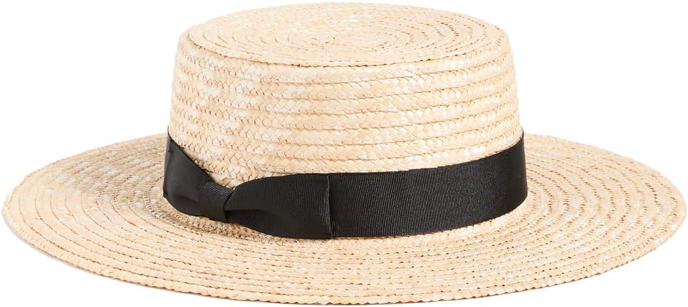 Lack of Color Women's Spencer Straw Boater Hat by Lack+of+Color