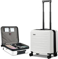 16 Inch Carry On Luggage Airline Approved, Expandable Lightweight ABS+PC Hard by CENSIEN