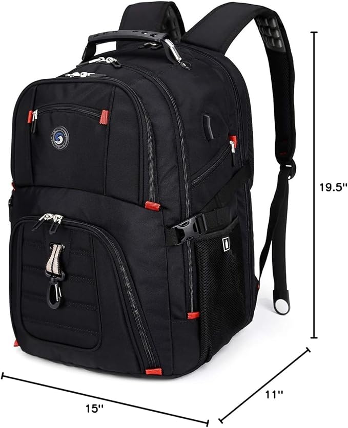 SHRRADOO Extra Large 50L Travel Laptop Backpack - Image 9
