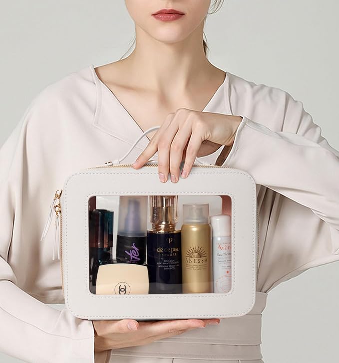 LETGO Clear Makeup Bags, TSA Approved Toiletry Bag - Image 2