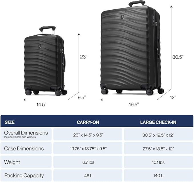 Travelpro Maxlite Air V2 Hardside Expandable Luggage, 8 Spinner Wheels - Image 6