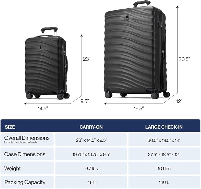 Travelpro Maxlite Air V2 Hardside Expandable Luggage, 8 Spinner Wheels - Image 6