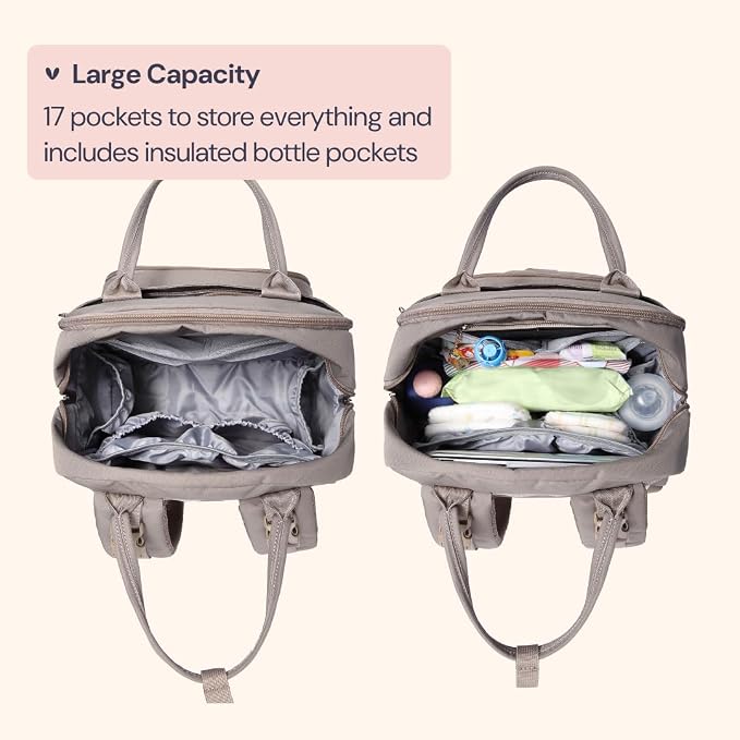 BabbleRoo Diaper Bag Backpack - Image 3