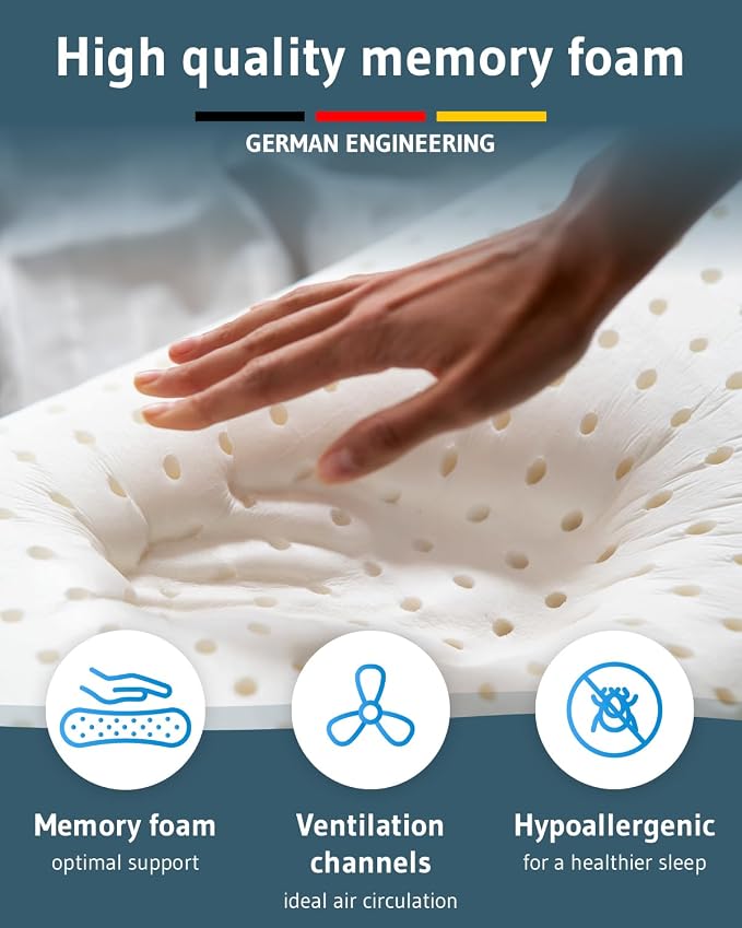 Travel Pillow VOLAR Memory Foam Small Pillow - Image 3