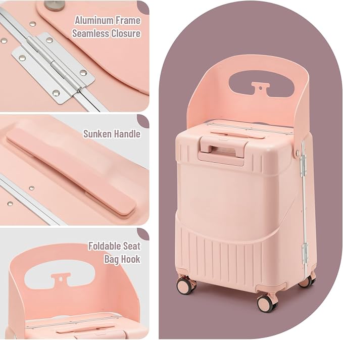 22'' Hardside Ride-On Suitcase - Image 3