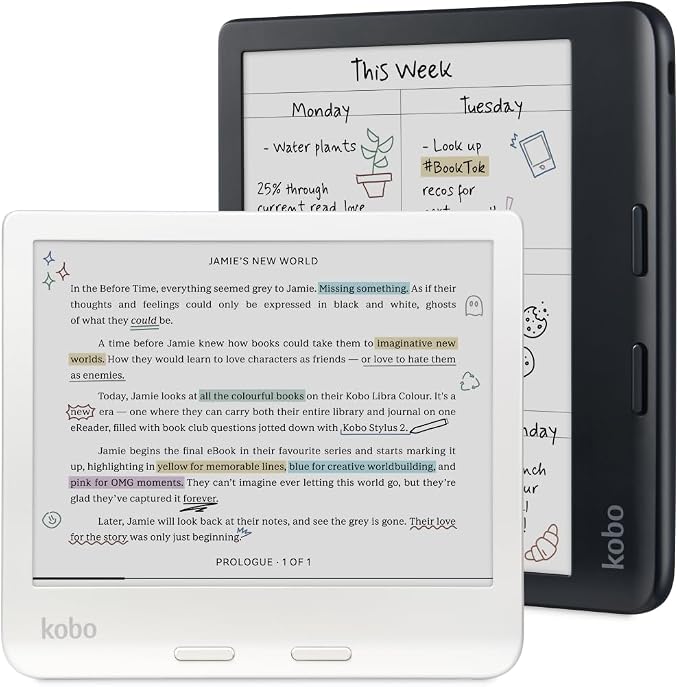 Kobo Libra Colour | eReader | 7” Glare-Free Colour E Ink Kaleido™ 3 Display | - Image 7