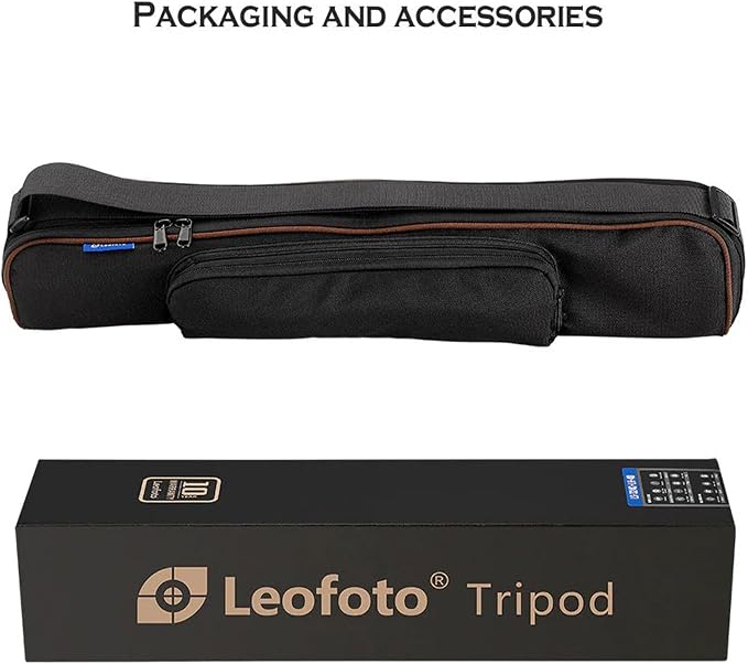 Leofoto Professional Camera Tripod, 63.7" Compact Carbon Fiber Tripod - Image 9