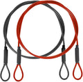 3.3mm Outdoor Travel Stainless Steel Security Cable-3ft Luggage Lock Safety by MiMetty