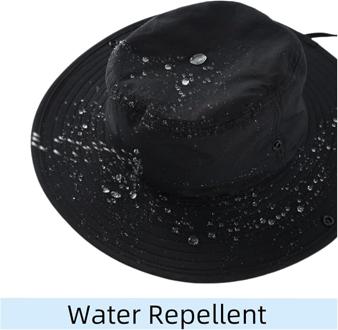 Connectyle Sun Hat for Men Women Outdoor UV Protection Safari Hat for Fishing - Image 4