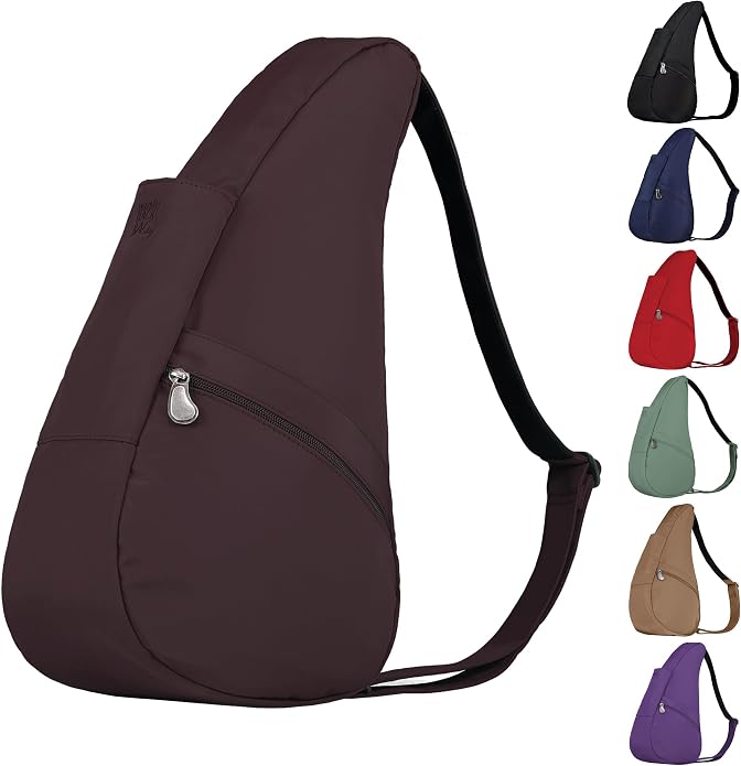 AmeriBag 17" Microfiber Crossbody Sling Healthy Back Bag by AmeriBag