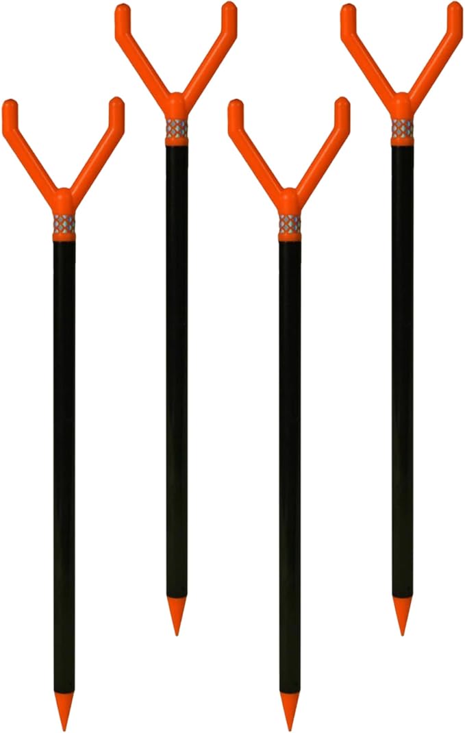 Fishin’ Stix Trident Telescoping Fishing Rod Holders – Extendable 12"–30" by FishinStix