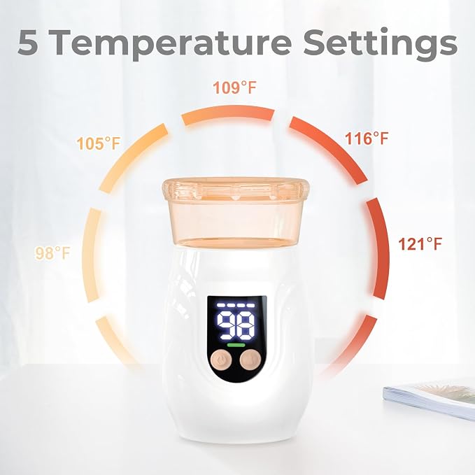 Portable Cordless Baby Bottle Warmer - Image 4