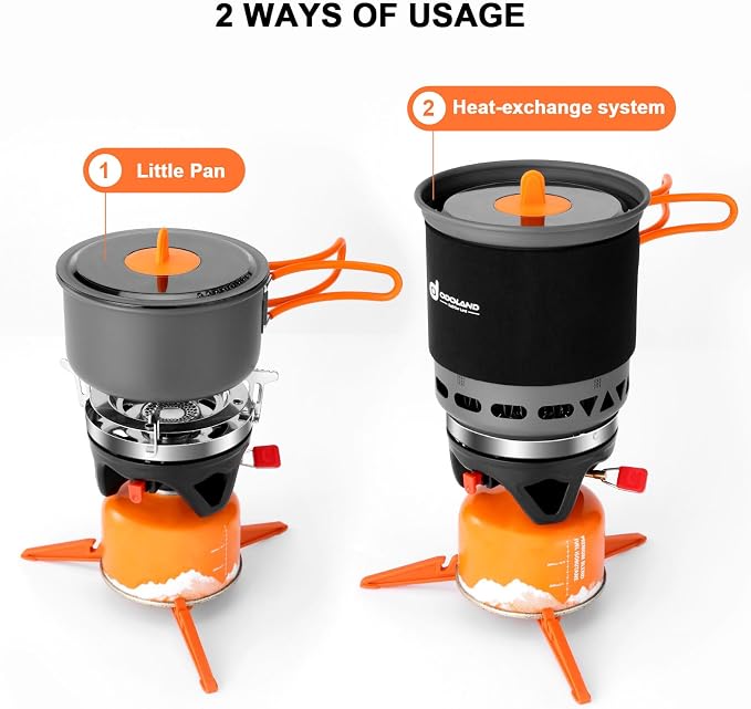 Odoland Heat Exchange Camping Pot - Image 3