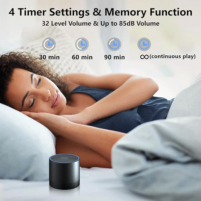 Portable Sound Machine Mini White Noise Machine - Image 5