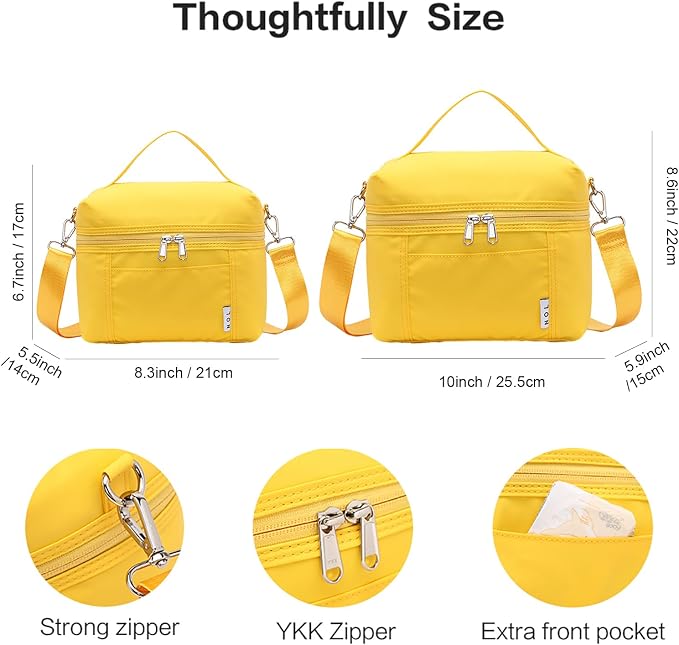NOL Natural Organic Lifestyle Insulated Lunch Bags - Image 5