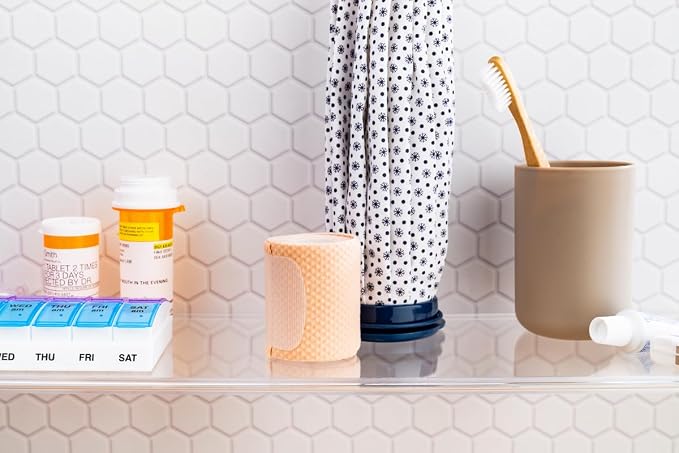 Ezy Dose Weekly AM/PM Pill Organizer, Vitamin and Medicine Box, Small Pop-out - Image 7