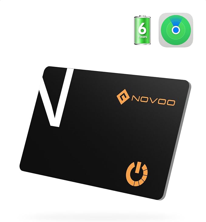 NOVOO Air Locator Tag Wallet Tracker Card by NOVOO