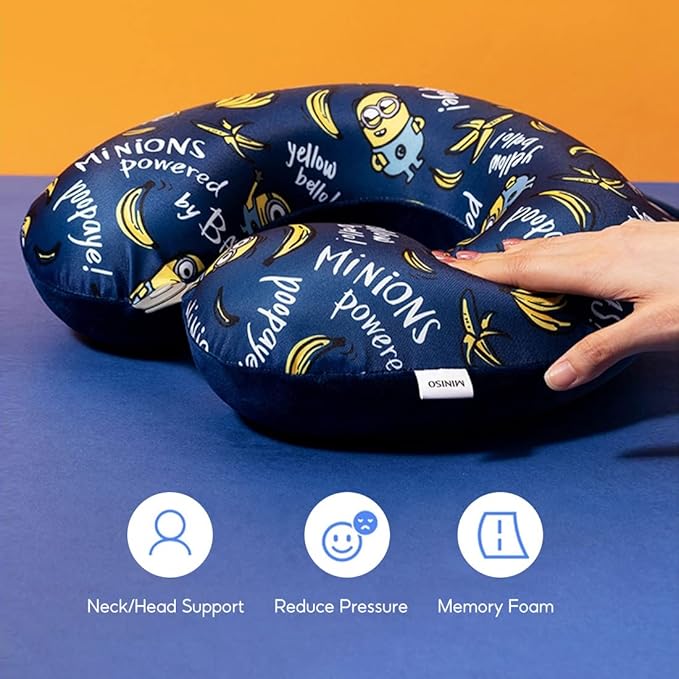 MINISO Minions Travel Neck Pillow - Image 6