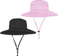 Sun Hats for Men Women Fishing Hat UPF 50+ Breathable Wide Brim Summer UV by Rosoz