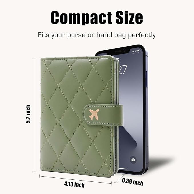 Melsbrinna Premium Leather Passport Holder Covers Case, Waterproof Rfid - Image 4