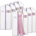 Syeeiex 60'' Garment Bags for Hanging Clothes, Dress Garment Bags for Gowns by syeeiex