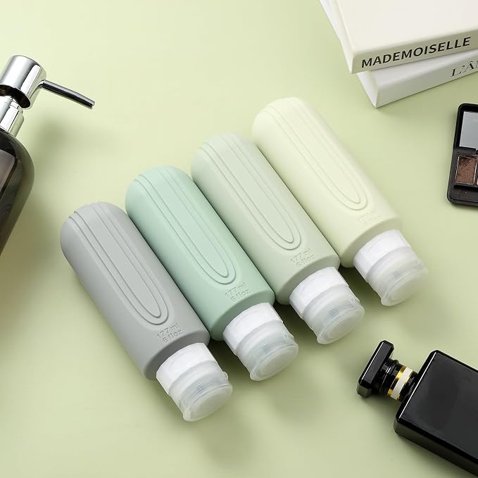Travel Bottles for Toiletries, Large 6oz Oversize Containers, BPA Free Leak - Image 8