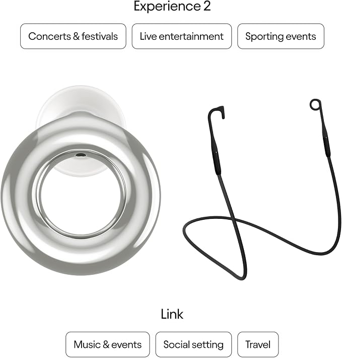 Loop Earplugs Experience Bundle Loop Experience 2 + Link | Reusable Ear Plugs - Image 2
