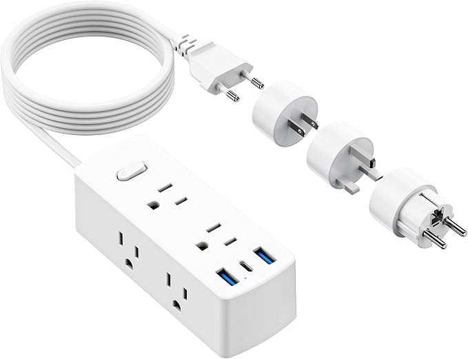 European Travel Plug Adapter, Olcorife Universal Travel Adapter by olcorife
