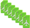 7 Pack Silicone Luggage Tag Baggage Handbag Travel Bag Tags by MODENGKONGJIAN
