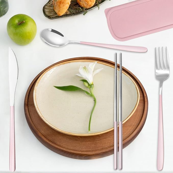 Portable Travel Utensils Set - Image 2