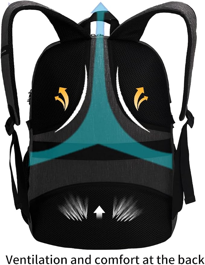 SHRRADOO Anti Theft Laptop Backpack Travel Backpacks - Image 6