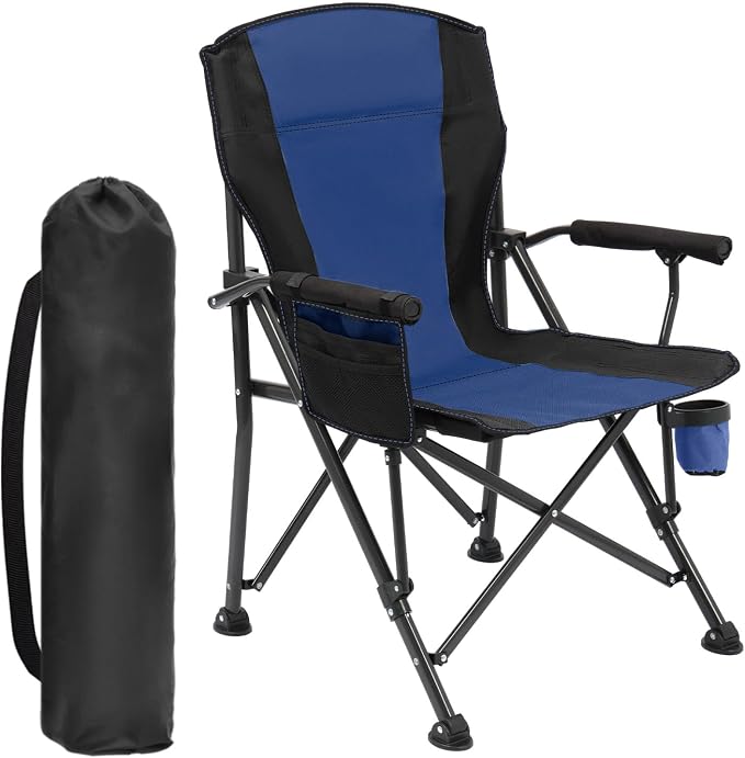 Oversized Folding Camping Chair by LINGRONG