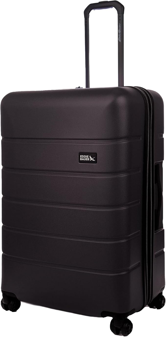 Eddie Bauer Glacier Checked 30" Luggage | Hardside | Spinner Wheels | by EddieBauer