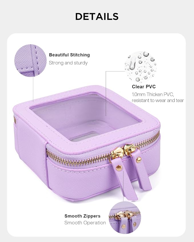 LETGO Clear Makeup Bags, TSA Approved Toiletry Bag - Image 3