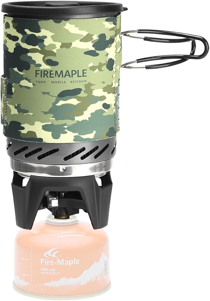 Fire-Maple "Fixed Star 1" Personal Cooking System | Pot/Jet Burner Stove System by Fire-Maple