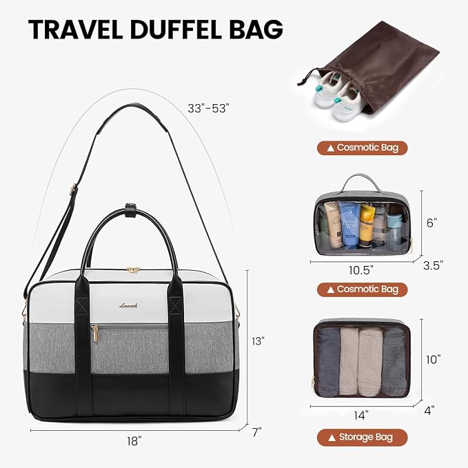 LOVEVOOK Weekender Travel Duffel - Image 2