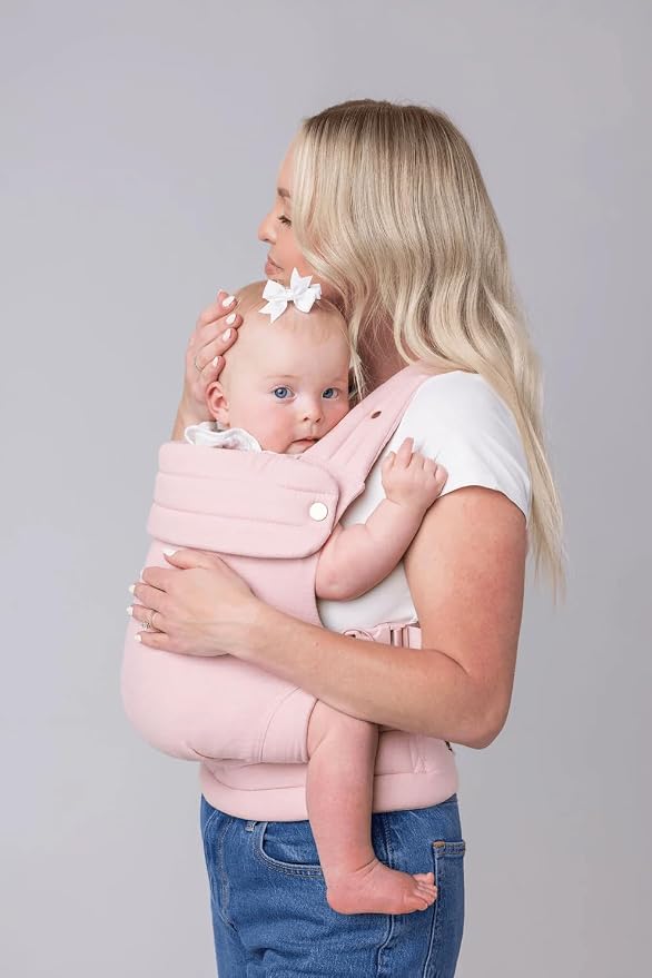 Mabē Monarch Ergonomic Baby Carrier – Premium Cotton Soft Structured Newborn to - Image 9