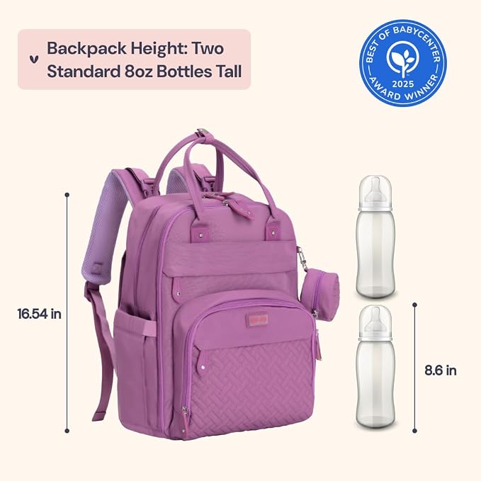 BabbleRoo Diaper Bag Backpack - Image 3