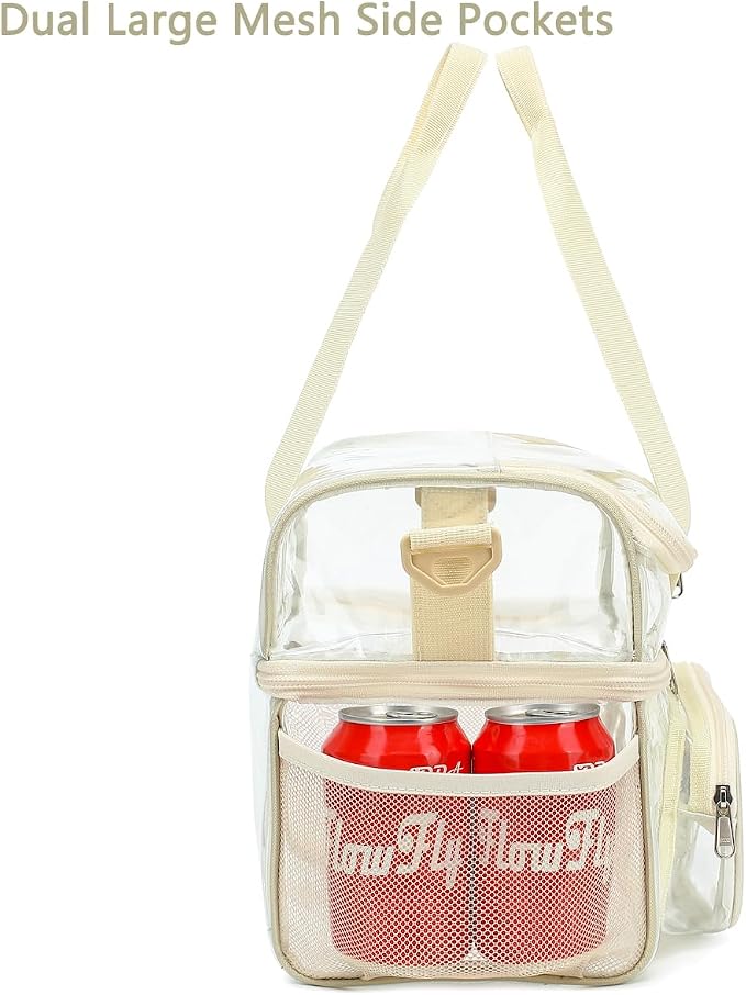 FlowFly Double Layer Cooler Insulated Lunch Bag Adult Lunch Box Large Tote Bag - Image 5