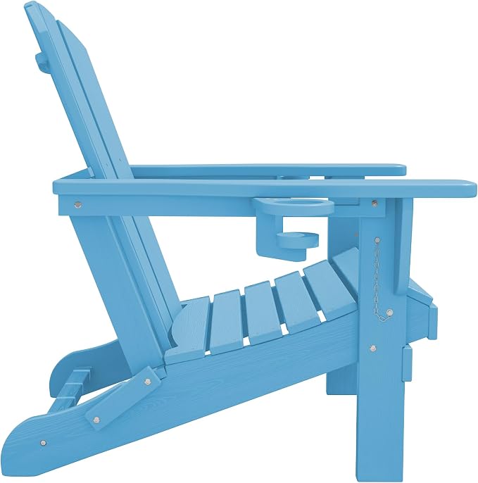 SERWALL Adirondack Chair with Cup Holders - Image 12