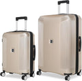 Luggage Sets 2 Piece, 20/28 Inch Lightweight Expandable PC Hardside Durable by Pirtecin