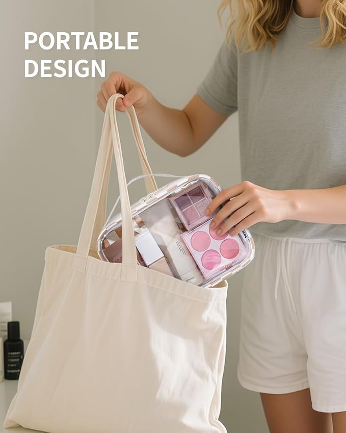 Narwey TSA Approved Clear Toiletry Bag - Image 6