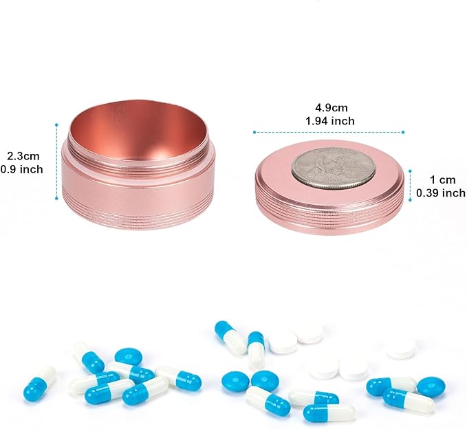 Metal Pill Container Pill Case - Image 3