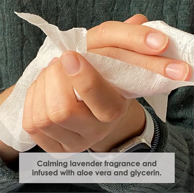 NEATwipes Hand Sanitizing Wipes | Travel Size | Disposable Wet Wipe & Planet - Image 4